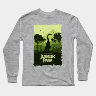 Welcome To Jurassic Park Long Sleeve T-Shirt